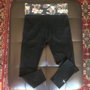VS Pink Tropical Leggings